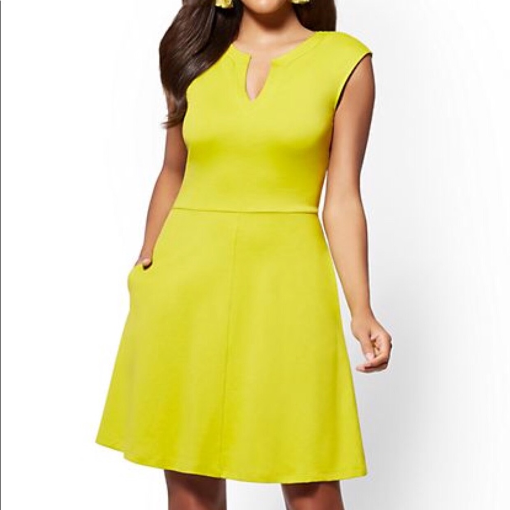 New York and Company Fit and Flare Dress